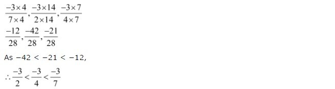 NCERT Solutions for Class 7 Maths Chapter 9 Rational Numbers Ex 9.1 Q12