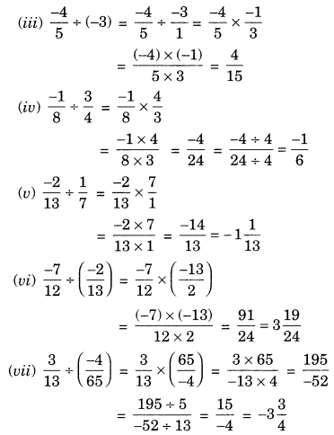 NCERT Solutions for Class 7 Maths Chapter 9 Rational Numbers Ex 9.2 12