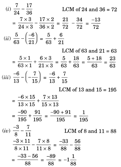 NCERT Solutions for Class 7 Maths Chapter 9 Rational Numbers Ex 9.2 5