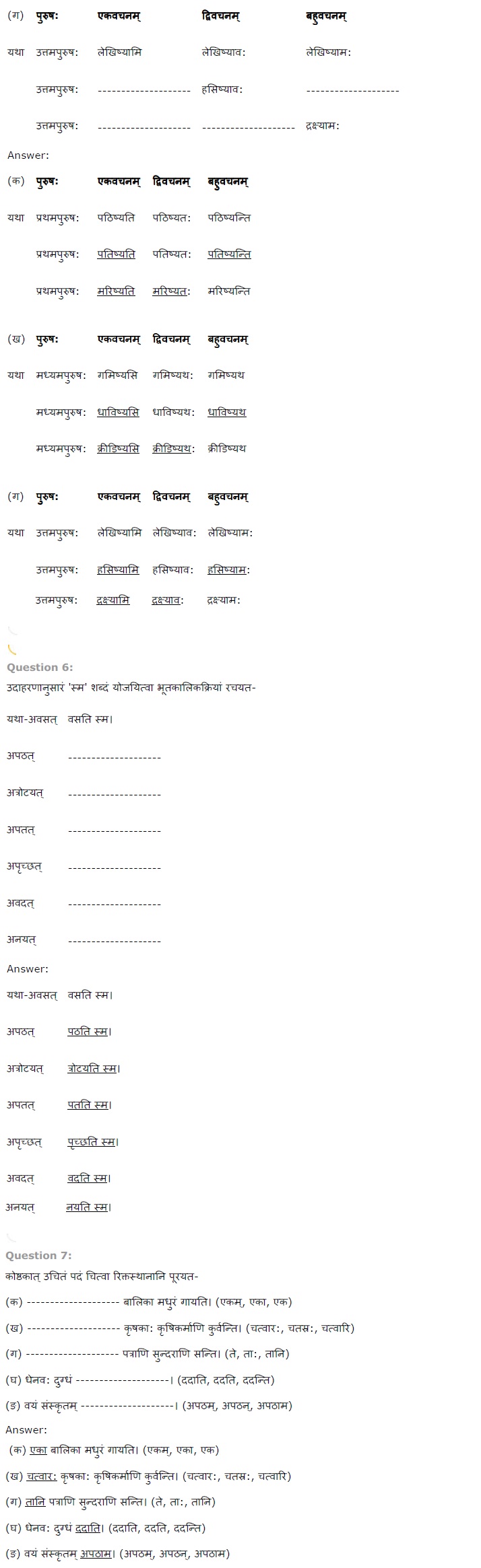 NCERT Solutions for Class 7th Sanskrit Chapter 11 समवाये ही दुर्जय 2