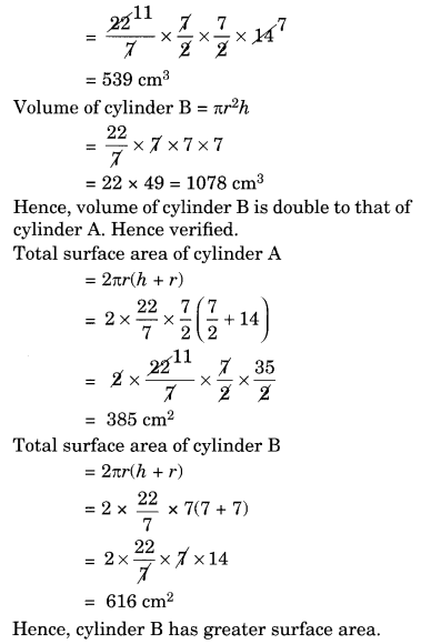 NCERT Solutions for Class 8 Maths Chapter 11 Mensuration Ex 11.4 Q2.1