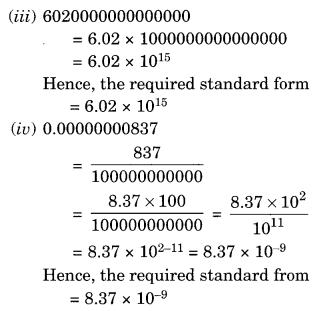 NCERT Solutions for Class 8 Maths Chapter 12 Exponents and Powers Ex 12.2 Q1.1