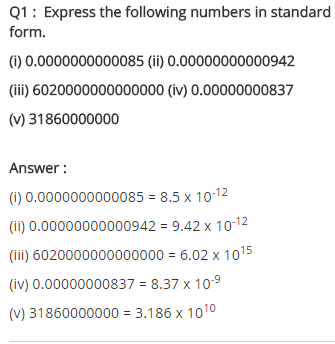 NCERT Solutions for Class 8 Maths Chapter 12 Exponents and Powers Ex 12.2 q-1