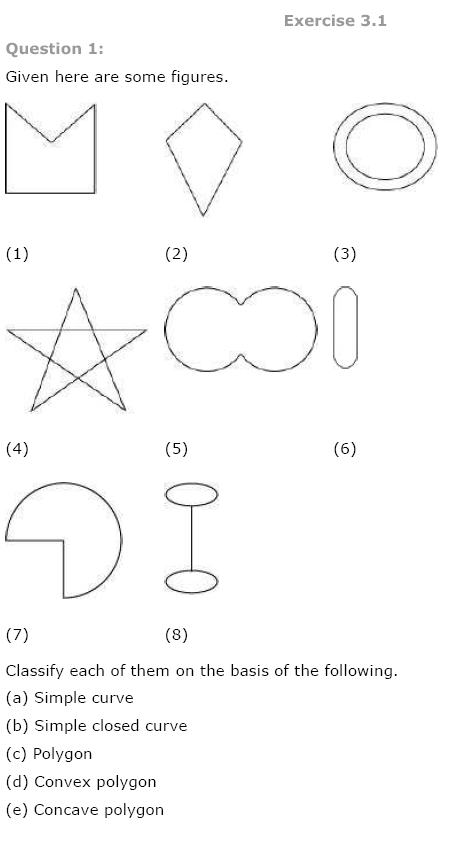 NCERT Solutions for Class 8 Maths Chapter 3 Understanding Quadrilaterals Ex 3.1 q-1