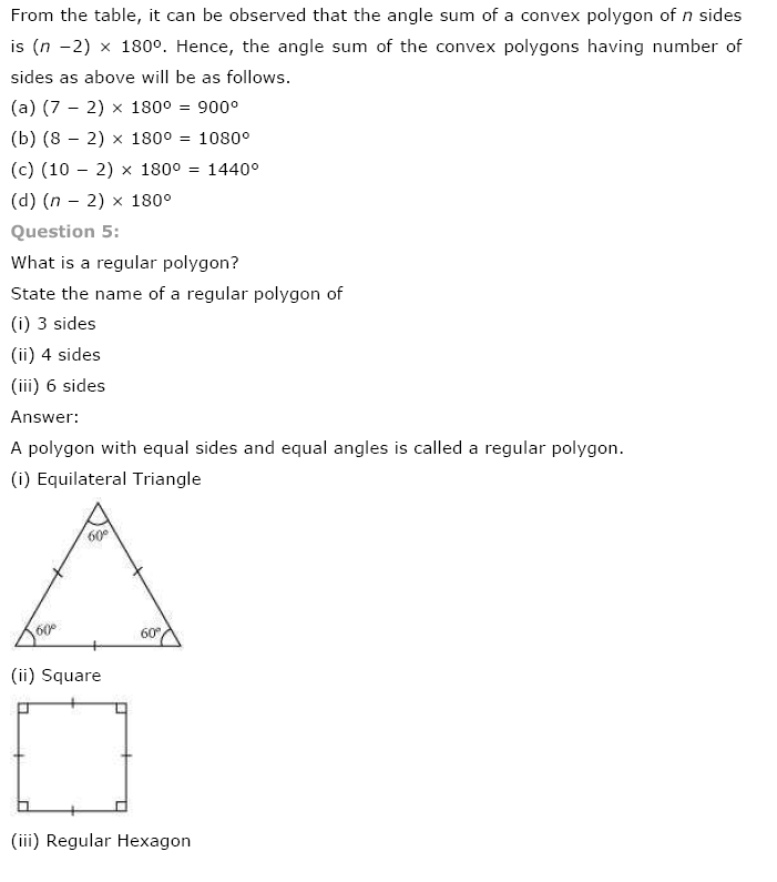 NCERT Solutions for Class 8 Maths Chapter 3 Understanding Quadrilaterals Ex 3.1 q-5