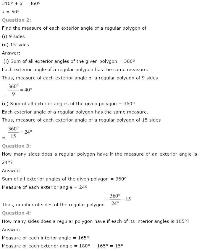NCERT Solutions for Class 8 Maths Chapter 3 Understanding Quadrilaterals Ex 3.2 q-2