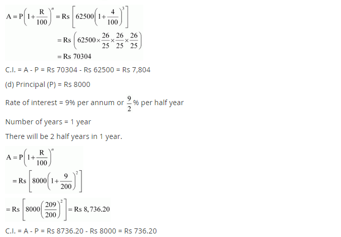 NCERT Solutions for Class 8 Maths Chapter 8 Comparing Quantities Ex 8.3 q-1.2