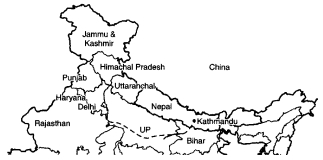 NCERT Solutions for Class 9 English Beehive Chapter 10 Kathmandu Page 131 Q1