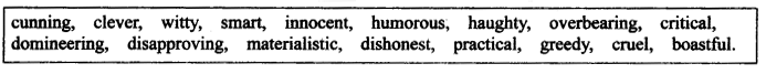 NCERT Solutions for Class 9 English Literature Chapter 13 Villa for Sale Q7