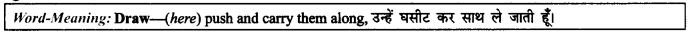 NCERT Solutions for Class 9 English Literature Chapter 6 The Brook Para Phrase Q8
