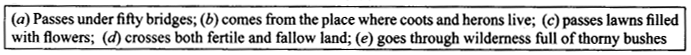 NCERT Solutions for Class 9 English Literature Chapter 6 The Brook Q5