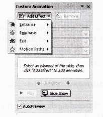 NCERT Solutions for Class 9 Foundation of Information Technology - MS-Power Point 2007 LAQ Q3