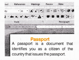 NCERT Solutions for Class 9 Foundation of Information Technology - MS-Word 2007 Basics Application Oriented Questions Q5
