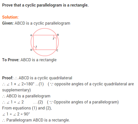 NCERT Solutions for Class 9 Maths Chapter 10 Circles Ex 10.5 A12
