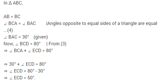 NCERT Solutions for Class 9 Maths Chapter 10 Circles Ex 10.5 A6.1