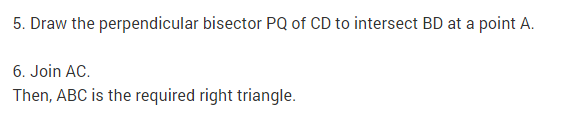 NCERT Solutions for Class 9 Maths Chapter 11 Constructions Ex 11.2 Q10.1