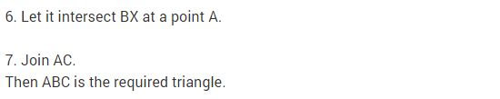 NCERT Solutions for Class 9 Maths Chapter 11 Constructions Ex 11.2 Q7.1