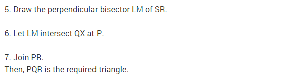 NCERT Solutions for Class 9 Maths Chapter 11 Constructions Ex 11.2 Q8.1