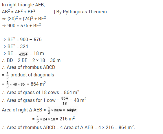 NCERT Solutions for Class 9 Maths Chapter 12 Heron's Formula Ex 12.2 A5.2