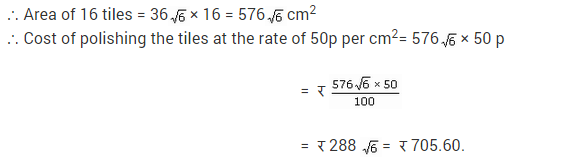 NCERT Solutions for Class 9 Maths Chapter 12 Heron's Formula Ex 12.2 A8.1