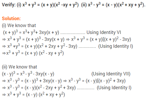 NCERT Solutions for Class 9 Maths Chapter 2 Polynomials Ex 2.5 q9
