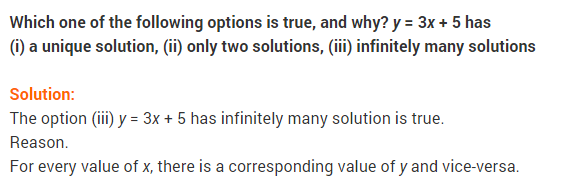 NCERT Solutions for Class 9 Maths Chapter 4 Linear Equations in Two Variables Ex 4.2 Q4
