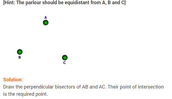 NCERT Solutions for Class 9 Maths Chapter 7 Triangles Ex 7.4 q9