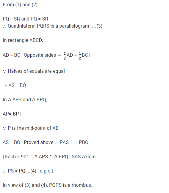NCERT Solutions for Class 9 Maths Chapter 8 Quadrilaterals Ex 8.2 q3.1