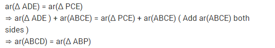 NCERT Solutions for Class 9 Maths Chapter 9 Areas of Parallelograms and Triangles Ex 9.3 A12.1
