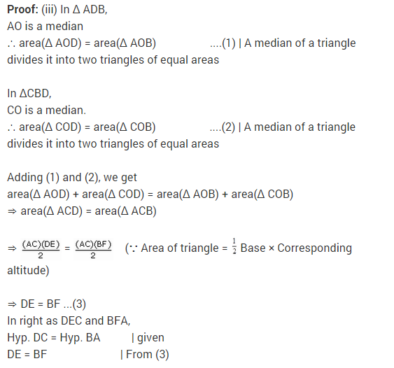 NCERT Solutions for Class 9 Maths Chapter 9 Areas of Parallelograms and Triangles Ex 9.3 A6.1