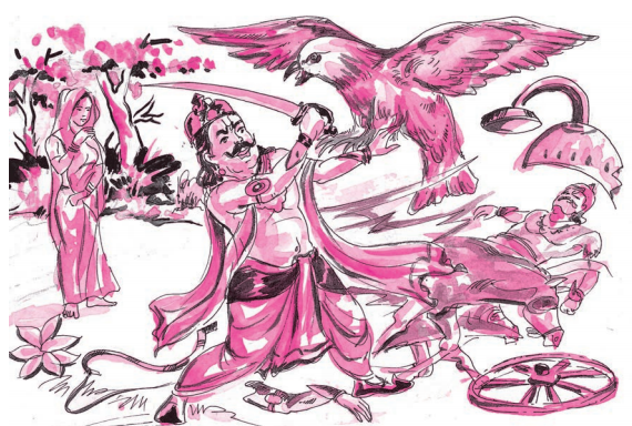 NCERT Solutions for Class 9 Sanskrit Shemushi Chapter 10 जटायोः शौर्यम् 1