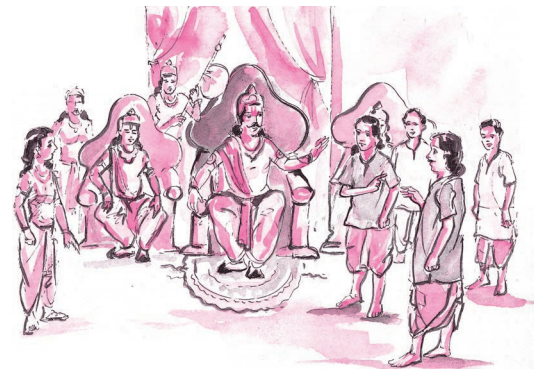 NCERT Solutions for Class 9 Sanskrit Shemushi Chapter 8 लौहतुला 5