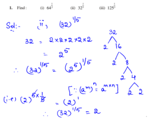 NCERT Solutions for Class 9th Maths Chapter 1 Number Systems Ex 1.1 Q1 ii