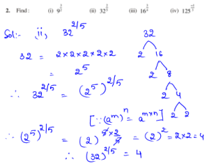 NCERT Solutions for Class 9th Maths Chapter 1 Number Systems Ex 1.1 Q2 ii