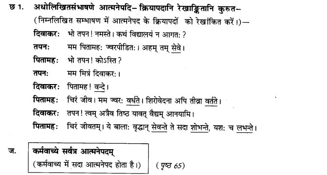 NCERT Solutions for Class 9th Sanskrit Chapter 6 Varthmankalah 15