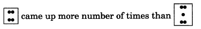 NCERT Solutions for class 3 Mathematics Chapter-13 Smart Charts How Many Times do You Get 6 Q1.2