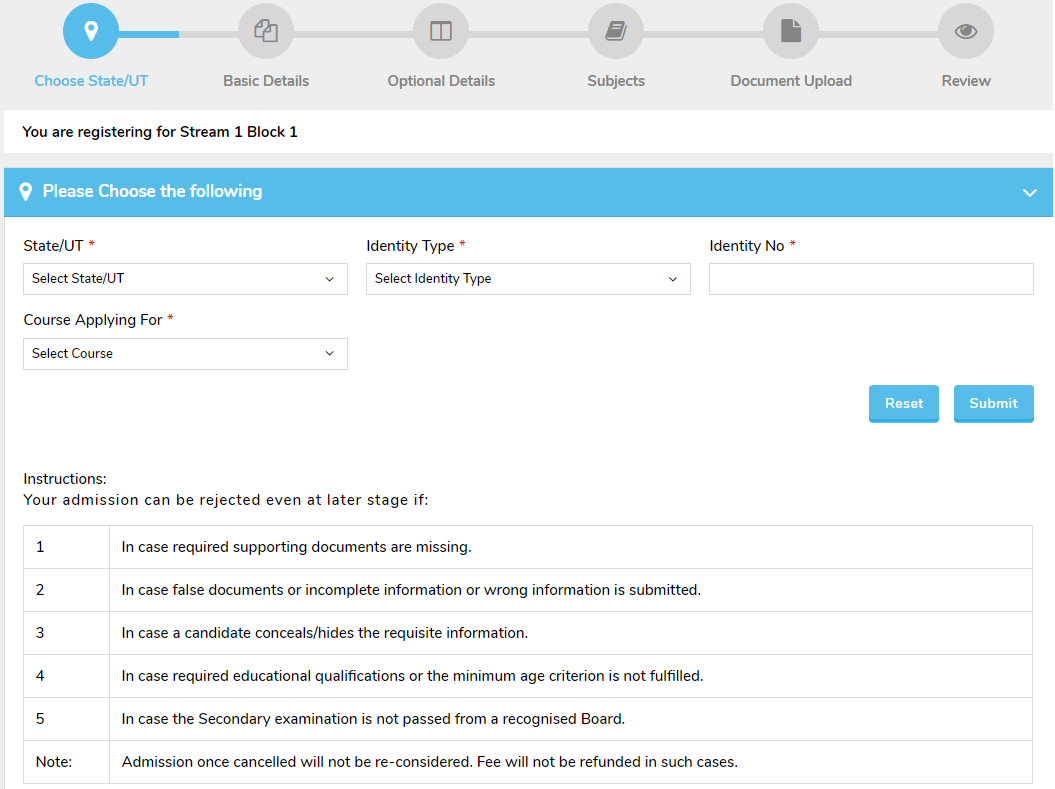 NIOS-Stream-1-Registration