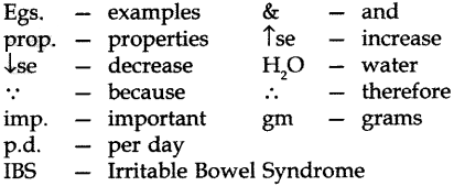 Note Making Class 12 Format, Examples 1