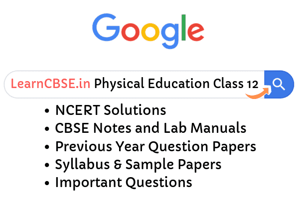 Physical-Education-Class-12-Syllabus