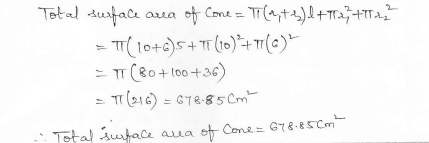 RD Sharma Class 10 Solutions Surface areas and Volumes Ex 16.3 Q2_ii