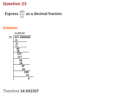 Real Numbers Class 10 Extra Questions Maths Chapter 1 Q23
