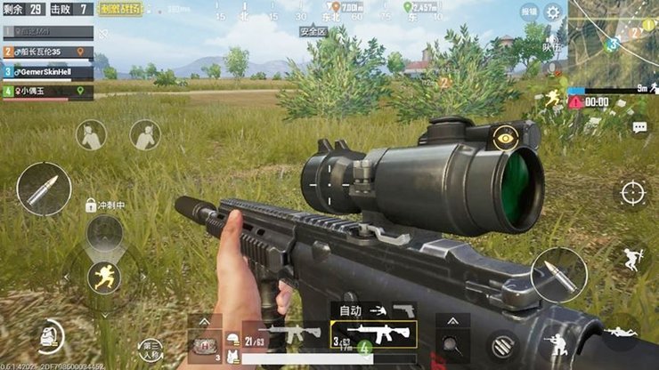 Snipers and DMRs can have different bullet speeds and drops