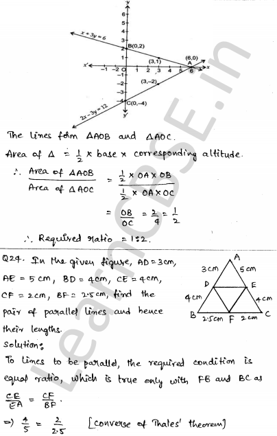 Solved CBSE Sample Papers for Class 10 Maths Set 5 1.20