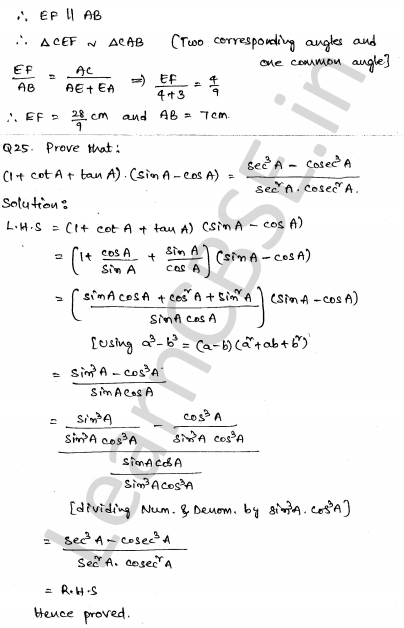 Solved CBSE Sample Papers for Class 10 Maths Set 5 1.21