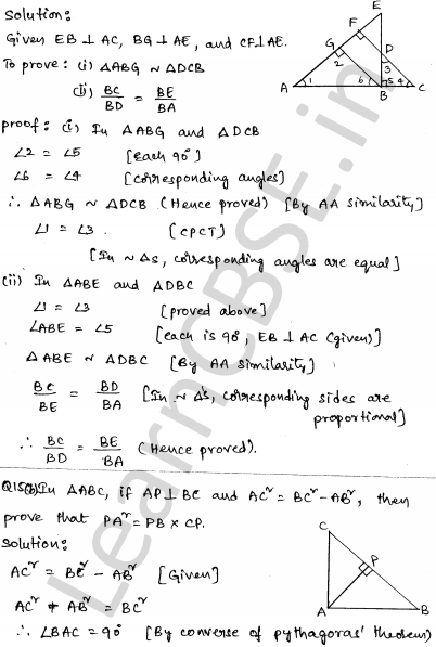 Solved CBSE Sample Papers for Class 10 Maths Set 5 1.9