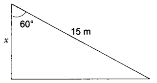Height and Distance Question 3 Some Applications of Trigonometry Q 3 i