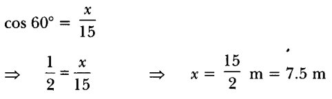 Some Applications of Trigonometry Q 3