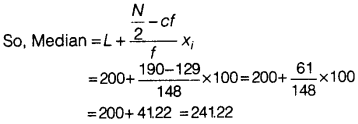 Statistics for Economics Class 11 NCERT Solutions Chapter 5 Measures of Central Tendency Q7.2