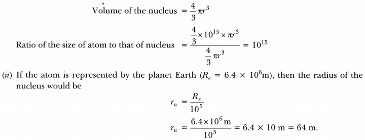 Structure of the Atom Class 9 Extra Questions Science Chapter 4 14