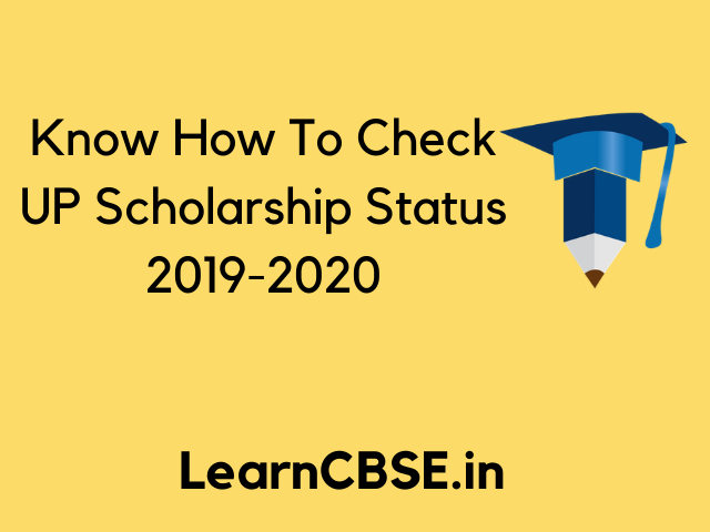 UP Scholarship Status